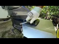 Installing and Testing Hydrofoil - Whale Tail DIY in my Crooked PilotHouse Boat