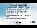 Obits for April 1 2024