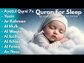 Lagu Uyqu uchun Qur'on | Dam olish uchun tinchlantiruvchi oyatlar | Oyat Kursiy, Yasin, Arrahmon Ala Aqel