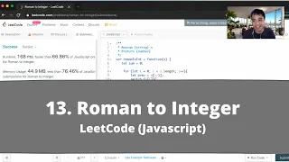 How to Solve 13 Roman to Integer on LeetCode - Javascript