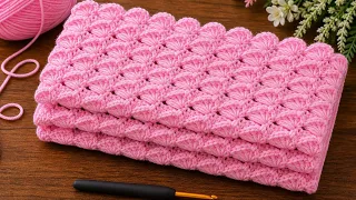 Beginners! I've never seen such an easy crochet pattern before! A unique crochet pattern.