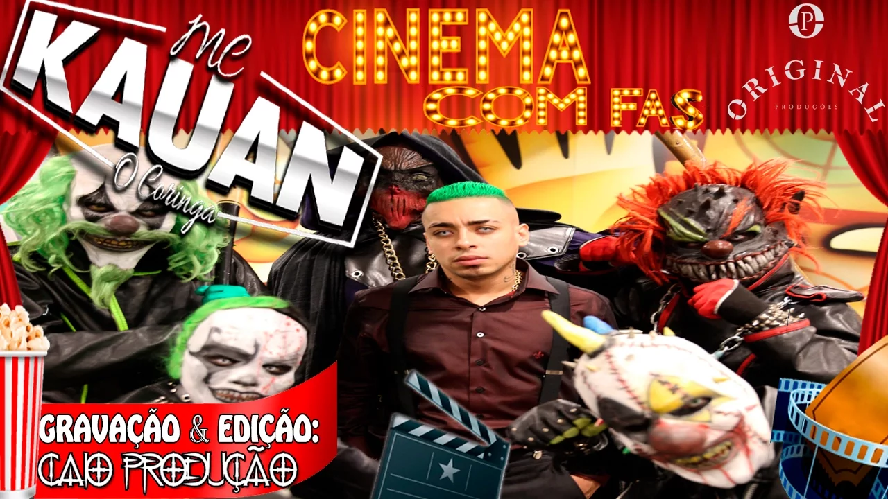 MC KAUAN NO CINEMA COM OS FÃS
