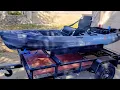 Utility Trailer To Kayak Trailer Build On A Budget