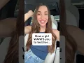 How a girl wants you to text her