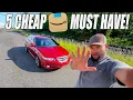 5 MUST HAVE Amazon MODS Under 100 for your 3rd gen Acura TL-S