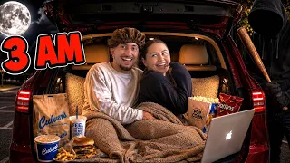 LIVING IN OUR CAR OVERNIGHT… IT GOT FREAKYY