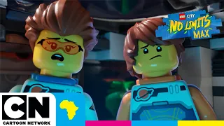 Totally special moon sheriffs 🧑‍🚀 | NEW Lego City: No Limits MAX | Cartoon Network Africa