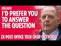 POST OFFICE SCANDAL Ex-tech chief outfoxed by prosecutor