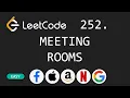 Meeting Rooms - Leetcode 252
