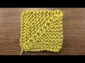 The Knit Mitered Square English Style