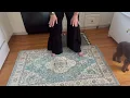 EARTHALL Small Area Rug 2x3 Washable Entryway Rug Doormat Review