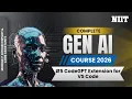 Code GPT for VS Code Explained AI-Powered Coding Refactoring NIIT GenAI Course M7S5