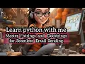 Master f-strings and Docstrings for Seamless Email Sending