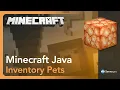 How to Get Inventory Pets in Minecraft without Mods - Minecraft Java