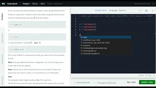 Hackerrank Python Solution Math - Python Power