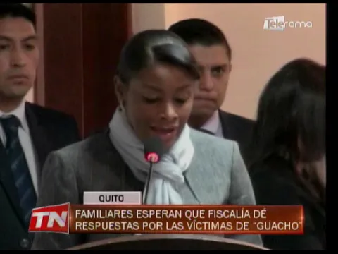 Familiares esperan que fiscalía dé respuestas por las víctimas de Guacho