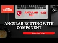 Angular Routing Uses Of app module ts To Implement Routing Angular Tutorial Coding Knowledge