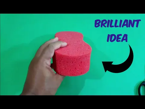 Download MP3 BRILLIANT IDEA WITH SPONGES AND GLOVES | HOMEMADE | AWESOME IDEAS | DIY