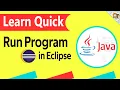 Run Java Program in Eclipse Java Tamil Tutorial No 5