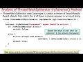 SearchWithParallelSpliterator Example Constructor and tryAdvance