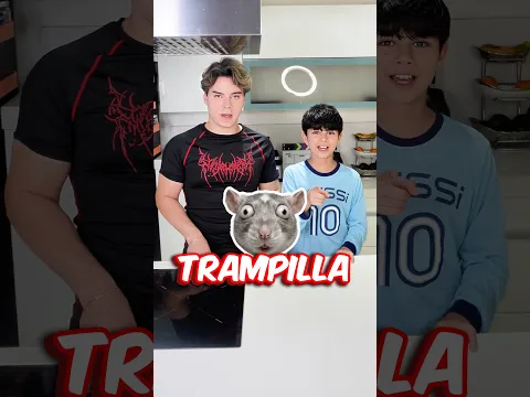 RETO de TRAMPILLA con LIAN!! 🐭🪜 #shorts