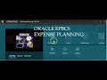 Oracle EPM Cloud Planning EPBCS - Introduction to Expense Planning