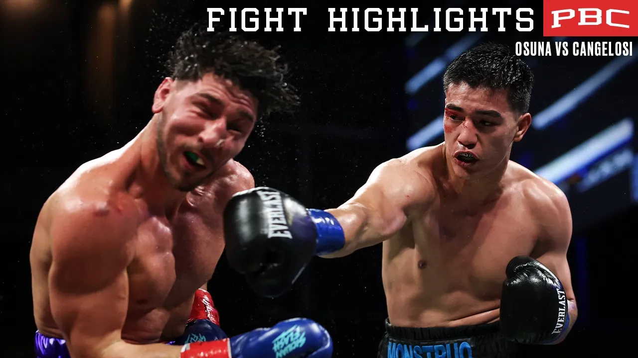 Cristian Cangelosi vs. Jaime Osuna - Fight Highlights