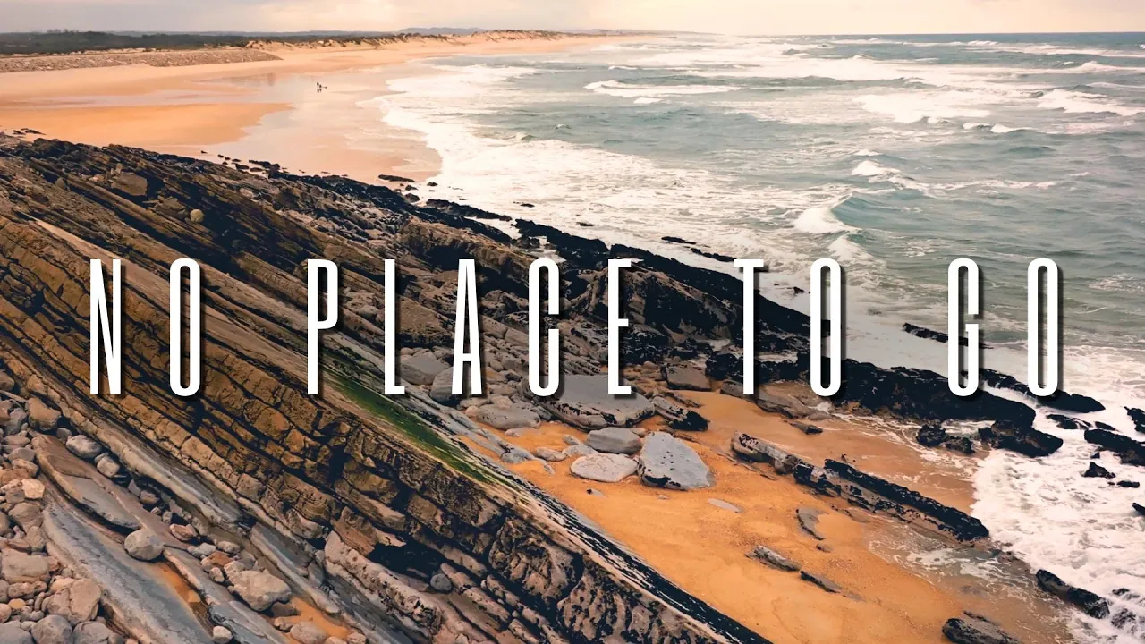 Relaxing Piano Music with Ocean Scenes - "No Place to Go"