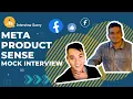 Meta Facebook Product Sense Mock Interview Friend Requests Down