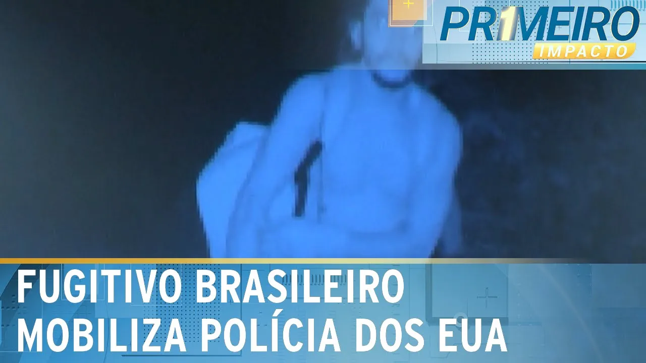 Caçada nos EUA: busca por brasileiro fugitivo entra no 7º dia | Primeiro Impacto (06/09/23)
