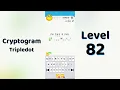 Cryptogram Tripledo Level 82 Solutions Logic Puzzle Game Mini Boss