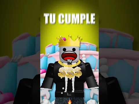Tu cumple años en Roblox…