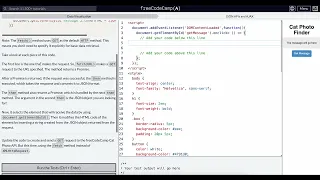 Get JSON with the JavaScript fetch method