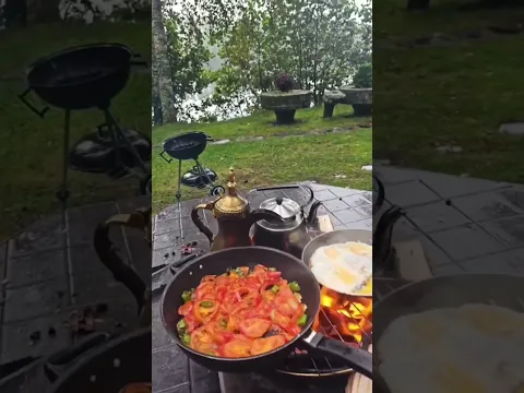 احلى فطور صباحي . اطيب ريوك عراقي مخلمة (شكشوكة)