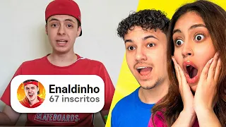ASSISTINDO o PRIMEIRO VÍDEO dos YOUTUBERS
