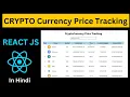 Crypto Currency Price Tracking App Using React JS React JS Project Crypto Price Tracker App