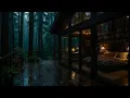 Forest Rain in the Middle of the Night 🌧️ | Pure Rain Sounds for Relaxation & Sleep