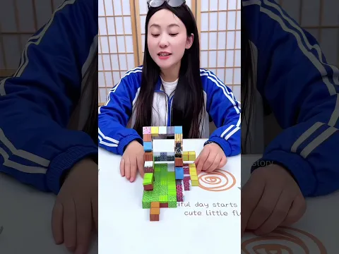 From 0 to 100 Rating! Her Final Minecraft House Surprised Dad
