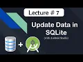 How to Update Data in SQLite Database in Android Studio tutorial-7