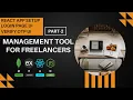 React Frontend Setup - Management Tool for Freelancers MERN Stack Project Series Part 2