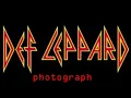 Photograph by Def Leppard (lyrics)