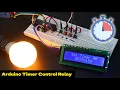 Arduino Timer Control Relay Devices