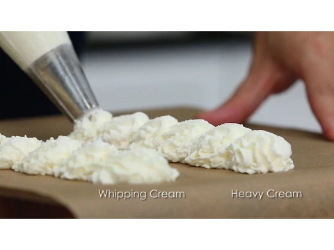 Download MP3 What's the Difference Between Heavy Cream and Whipping Cream?