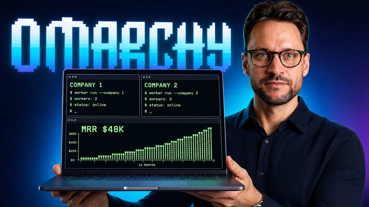 Omarchy Agentic OS - This Changes EVERYTHING For AI-Native Founders: video thumbnail