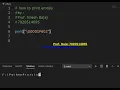 Python Programming part6 - how to print emoji