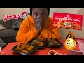 WENDYS PARTY PACK NUGG CHALLENGE 45 nuggets in 5 minutes