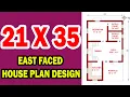21 X 35 East Facing House Plan Design Home Plan Home Design Engineer Aruljothi