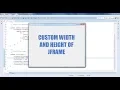 How to Give Custom Width and Height to JDialog in Java - Intact Abode