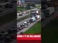Fiery crash shuts down both directions of I-71 in Delaware County WBNS