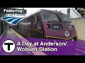 A Day at Anderson train station action